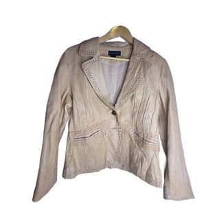 Y2K Genuine LeatherJacket